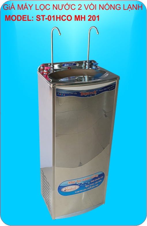 Báo giá máy lọc nước 2 vòi nóng lạnh ST-01HCO Mã Hang 201
