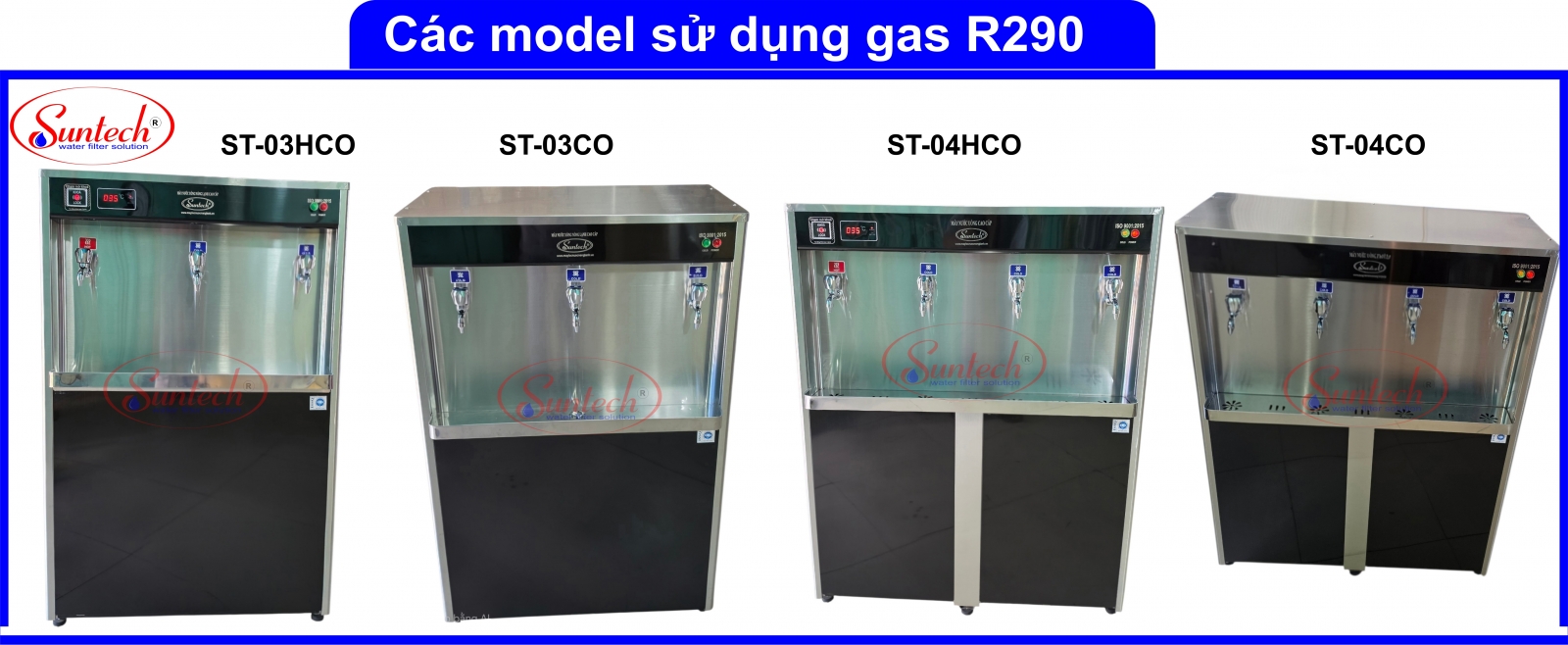 Máy Lọc Nước Nóng Lạnh Công Suất Lớn Suntech Model mới (3 - 4 Vòi): Tiên Phong Công Nghệ, Đột Phá Tiêu Dùng.