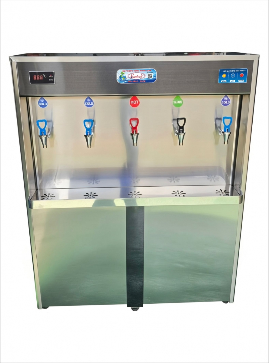 MÁY LỌC NƯỚC UỐNG 5 VÒI NÓNG LẠNH CÔNG NGHIỆP ST-052UF